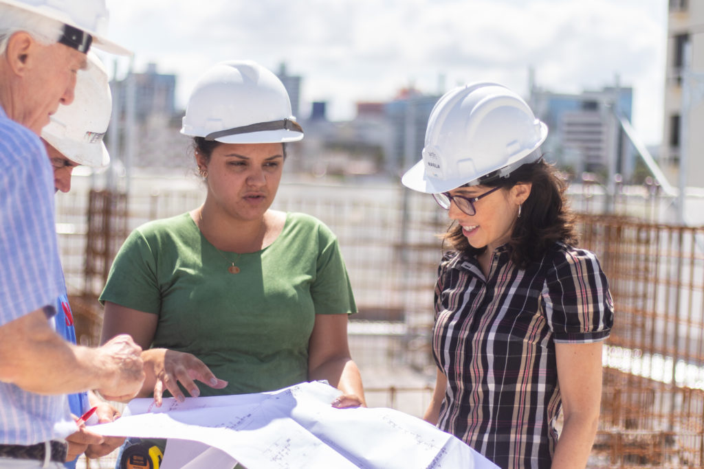 mulheres no ramo da incorporação imobiliária