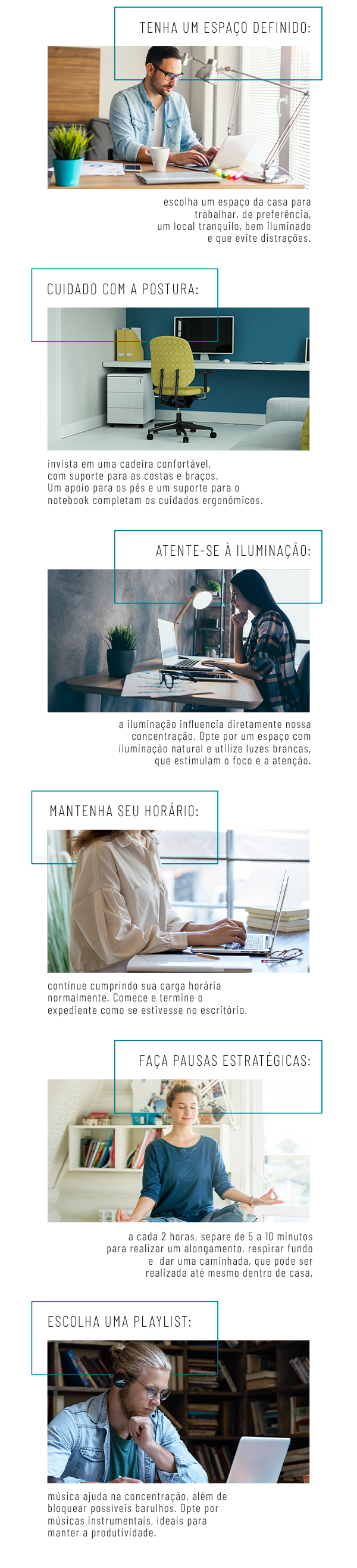 home office melhorar produtividade 